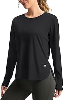 Women's Sun Shirts UPF 50+ Long Sleeve UV Protection Shirt Lightweight Quick Dry Workout Hiking Tops for Women