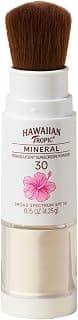 Hawaiian Tropic Mineral Powder Sunscreen Brush SPF 30, 0.15 Oz