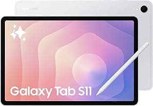 Samsung Galaxy Tab S11 128GB WiFi Android Tablet, Galaxy AI, IP68, Silver | Dynamic AMOLED 2X Display, 3nm MediaTek Processor, High Performance, Premium 11" AMOLED Screen, Slim, Portable Design