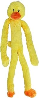 Multipet's Swingin Slevin XXL Oversized 30-Inch Yellow Duck Plush Dog Toy