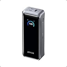 Anker Prime Power Bank, 26,250mAh 300W Fast Charging | 3-Port Portable Charger, Two-Way Charging, TSA-Approved, App Control, for MacBook, iPhone 17 / 16 Series (Base Not Included)