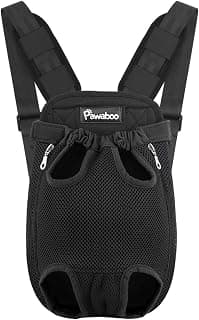 Pawaboo Pet Front Carrier Backpack for Small Medium Dogs