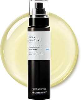 MEDITHERAPY Retinal Skin Booster Serum 5.07 fl oz | Retinaldehyde, Niacinamide, Cica | Korean Hydrating Face & Body Serum for Dull, Uneven Skin, All Skin Types, K-Beauty