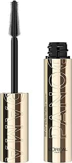 L'Oreal Paris Voluminous Panorama Mascara, Volumizing and Lengthening Mascara, Washable Longwear and Smudge Resistant Make Up, Blackest Black, 0.33 Fl Oz