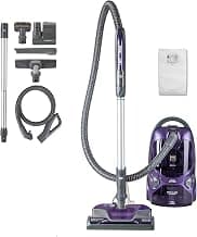 Kenmore 600 Series Pet Friendly Bagged Canister Vacuum | Lightweight, Pet PowerMate, Pop-N-Go Brush, 2 Motors, HEPA Filter, Aluminum Telescoping Wand, Retractable Cord - 81615