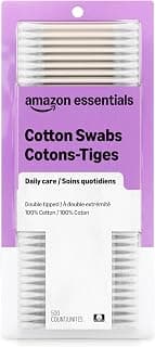 Amazon Essentials Cotton Swabs, 500 Count (Previously Amazon Basics)