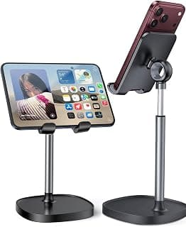 LISEN Cell Phone Stand Phone Holder for Desk, Office Decor Gadgets for Men