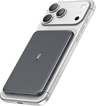 for Magsafe Portable Charger,5000mAh Slim Wireless Magnetic Power Bank with USB C Charging,Travel Essential for Magsafe Battery Pack Compatible with iPhone 17/16/15/14/13/12 Series,Graphite Gray
