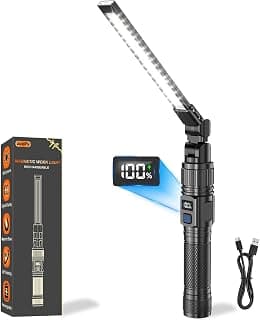 AceFly Magnetic LED Work Light Rechargeable for Mechanics