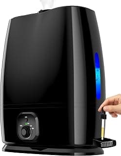 Everlasting Comfort 6L Large Humidifier for Bedroom, 28 dB Cool Mist