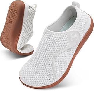Womens Walking Shoes Comfortable Wide Diabetic Shoes Adjustable Zero Drop Edema Shoe Breathable Neuropathy Nursing Shoes Casual Wide Width Sneakers