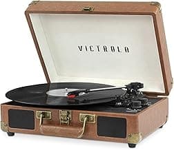 Victrola Journey - Bluetooth Suitcase Record Player - Brown