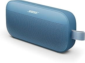 Bose SoundLink Flex Bluetooth Speaker (2nd Gen) - Portable Outdoor Speaker with Hi-Fi Audio, Waterproof and Dustproof, USB-C, Up to 12 Hours Battery Life, Blue Dusk