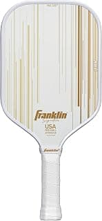 Franklin Sports Pro Pickleball Paddles - Signature Series Pro Pickleball Paddle with MaxGrit Surface - USA Pickleball (USAPA) Approved Tournament Pickleball Paddles - 13mm + 16mm Polypropylene Cores