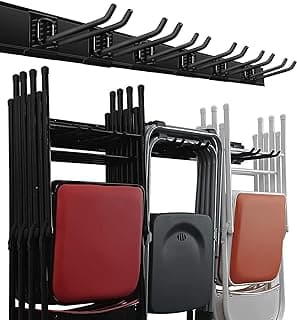 Wallmaster Garage Storage Organization Wall Mount Folding Chair Hangers