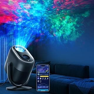 Govee Star Projector Lights, 7-Zone Nebula Effect, Compatible with Matter | 540ft² Coverage, LED Night Lights for Bedroom, 50+ Scenes, 18 White Noise, Room Decor, Gifts for Kids, Sleep Lamp