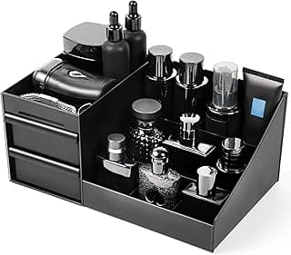 Cologne Organizer for Men,Perfume Organizer,Bathroom Organizer,Men Gifts | Bathroom Counter Organizer,Desk Organizer,Cologne Shelf,Room Decor for Men,Dresser Organizer Countertop,Gifts for Boyfriend