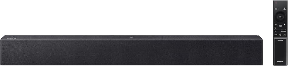 Samsung B-Series Soundbar HW B400F 2.0 ch Soundbar with Built in Subwoofer (2025 Model) One Remote Control, Surround Sound Expansion, Voice Enhance Mode