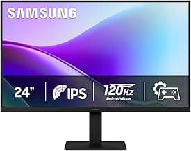 Samsung 24" S3 (S32GF) FHD High Resolution Monitor with IPS Panel | Flicker Free, Eye Saver Mode, LS24F320GANXZA, 2025