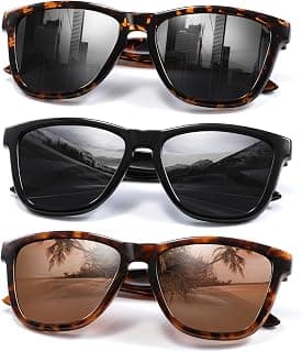 Polarized Sunglasses Womens Trendy Classic Retro Womens Sunglasses Men Driving Sun Glasses UV Protection