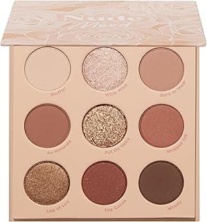 ColourPop Nude Mood Eyeshadow Palette - Brown & Copper Palette with Metallic and Matte Finishes - High-Pigment Eye Makeup with a Long-Wearing Formula (0.3 oz)