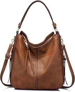 Hobo Crossbody Bag for Women, Designer Shoulder Purse Handbags