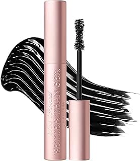 Too Faced Better Than Sex Volumizing and Lengthening Mascara | Vegan Formula, Dramatic Volume and Length | Cruelty-Free Eye Makeup + Hourglass Brush for False Lash Effect, Black, 0.27 Fl Oz