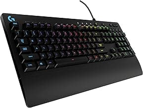 Logitech G213 Prodigy Wired RGB Gaming Keyboard - Black