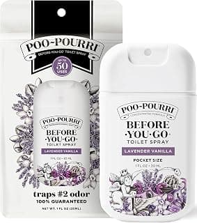 Poo-Pourri Before-You-Go Pocket Toilet Spray, Lavender Vanilla, 1 Fl Oz