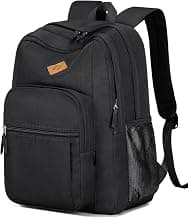 abshoo Classical Basic Womens Travel Backpack For College Men Water Resistant Bookbag (Black)