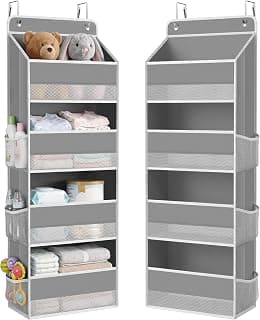 SpaceHacks 1 Pack Over The Door Organizer Hanging Storage Room Organizer