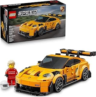 LEGO Speed Champions Porsche 911 GT3 RS Super Car Toy - Model Kit & Pretend Play Toy for Boys & Girls, Ages 9+ - Sports Car Building Set for Kids & Racing Fans - Gift Idea for Birthdays - 77239