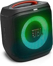 JBL PartyBox Encore Essential 2 Portable Speaker, AI Sound Boost - Black | Dynamic Lightshow, 15 Hour Battery, Mic And Guitar Inputs, Auracast Stereo Link, App Control, Splash Proof
