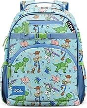 Simple Modern Disney Toy Story Kids Backpack for School, Girls, Boys | 12L | Fletcher Buzz and Woody Bookbag, School Backpack for Toddler, Preschool, Kindergarten | Fits Lunch Box, Cute | Medium