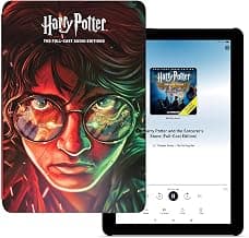 Harry Potter Amazon Fire HD 10 tablet 32GB (newest model) | Officially Licensed Limited-Edition design in celebration of Harry Potter: The Full-Cast Audio Editions on Audible (sold separately)