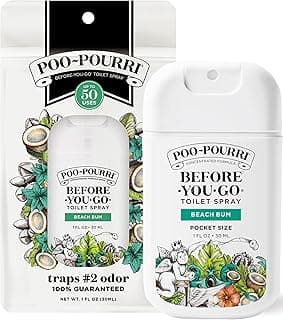 Poo-Pourri Before-You-Go Pocket Toilet Spray, Beach Bum, 1 Fl Oz