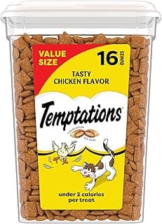 Temptations Classic Crunchy and Soft Cat Treats, Tasty Chicken, 16 oz