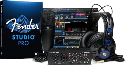 PreSonus AudioBox USB 96 25th Anniversary Studio Recording Package