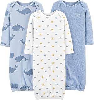 Simple Joys by Carter's Baby Boys 3-pack Cotton Sleeper Gown