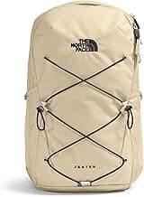 The North Face Women's Jester Everyday Backpack, Gravel/Blk, OSFA | Commuter Travel Bag, Laptop Sleeve, Water-Repellent