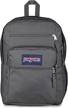JanSport 34L Big Backpack - 15 Inch Laptop Sleeve, Smokey Grit