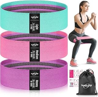 Fabric Resistance Bands for Working Out, Exercise Bands for Glutes and Legs